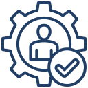 Local expertise icon Settings and crew icon symbolizing trusted Custom Cat Charters team.