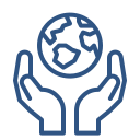 Eco-conscious, sustainable practices icon symbolizing eco-friendly Custom Cat Charters commitment